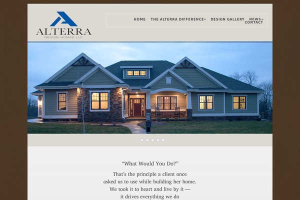 alterrahomes.com site used Dandelion v.2.6.8