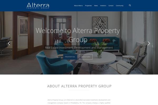 Realestast theme site design template sample