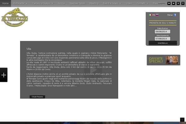 alterrazzo.com site used Wpzoom
