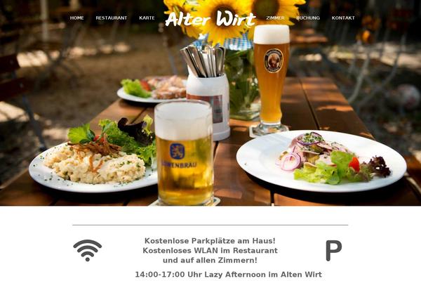 Stockholm Child theme site design template sample