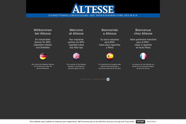 Default theme site design template sample