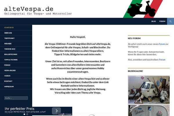 Site using Browser Rejector plugin