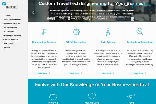altexsoft.com site used Altexsoft