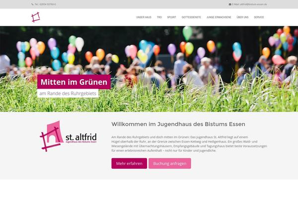 Hopes theme site design template sample