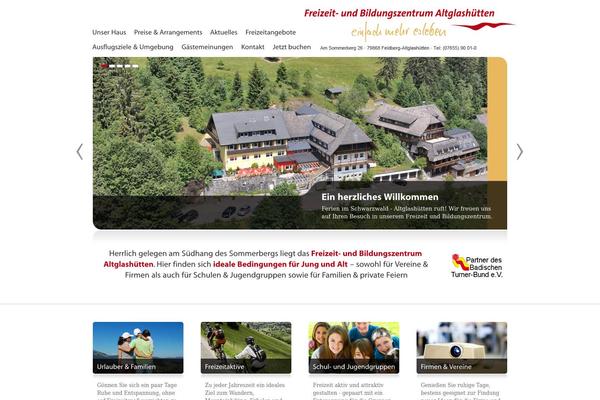 Guesthouse theme site design template sample