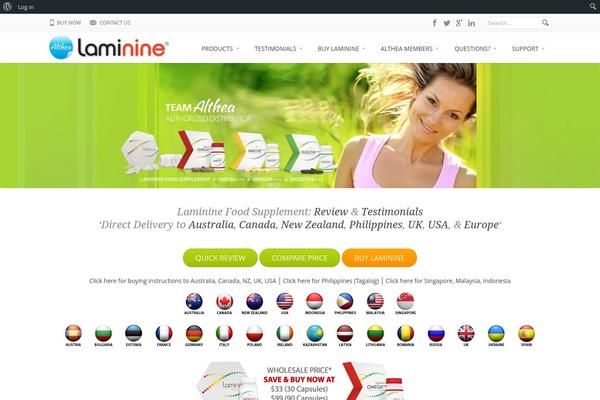 Savia theme site design template sample