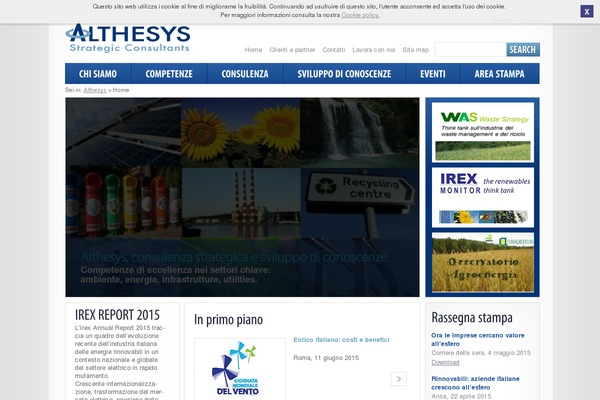 althesys.com site used Theme1118