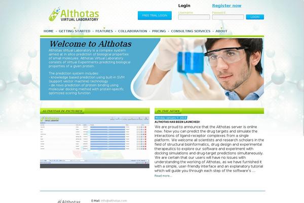 Structure Free theme site design template sample