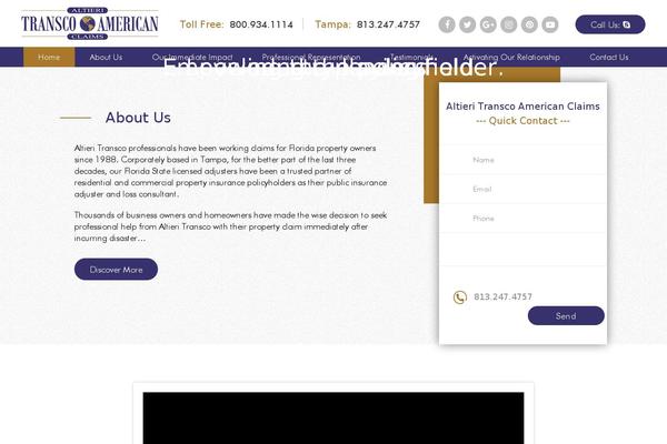 altieritransco.com site used Transco