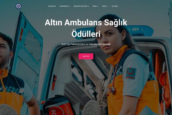 Hestia theme site design template sample
