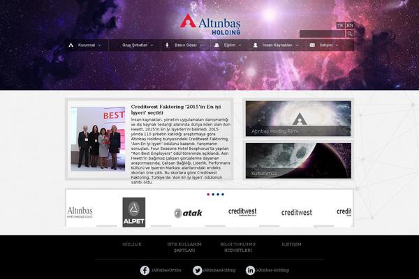 altinbasholding.com site used Altinbas