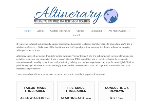 altinerary.com site used Airship