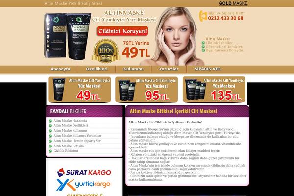 altinmaskesatis.com site used Temam