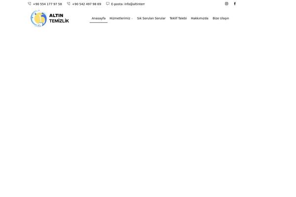 altintemizlik.com site used Hedef-temizlik