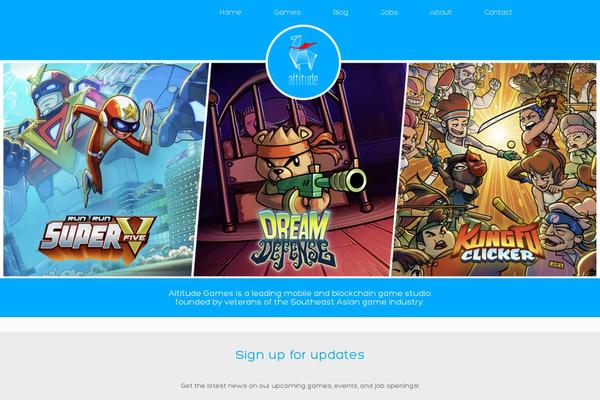 Vantage-child theme site design template sample