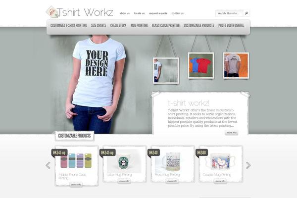 eStore theme site design template sample