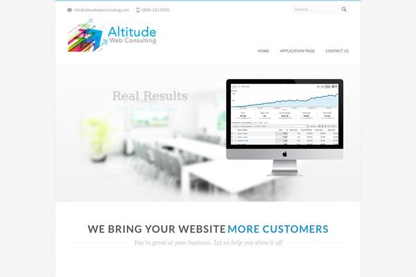 Terra theme site design template sample