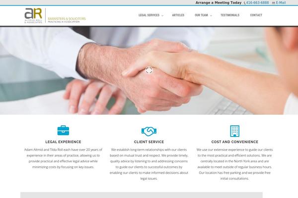 Site using Vision-core plugin