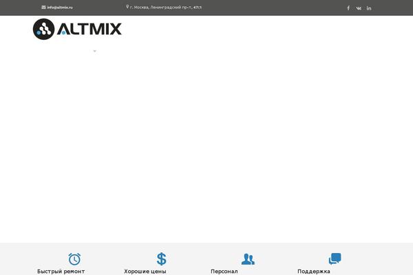Tech-life theme site design template sample