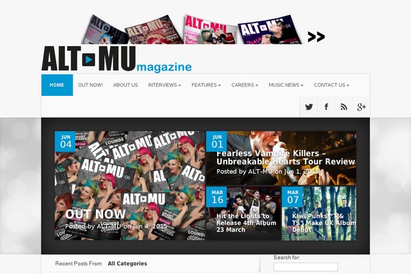 Nexus theme site design template sample