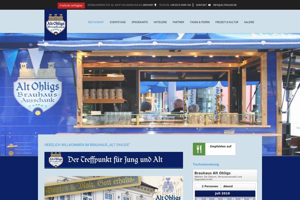 Hotec theme site design template sample
