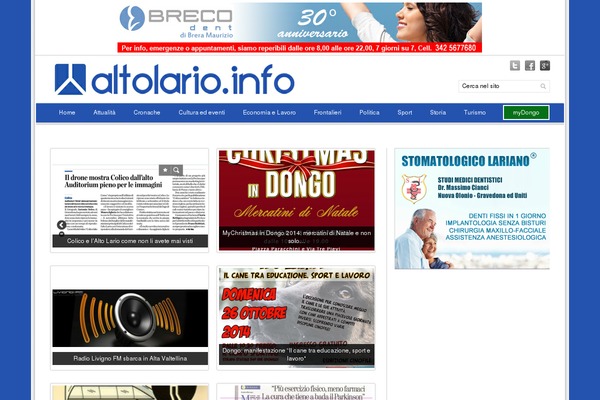SimpleGrid theme site design template sample