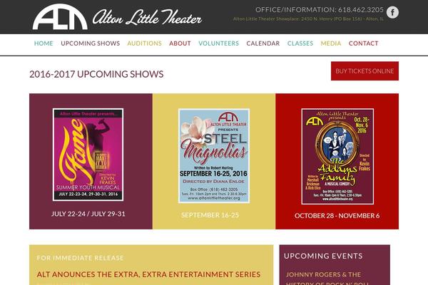 Akita theme site design template sample