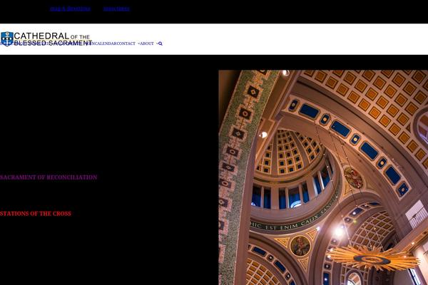 Total theme site design template sample
