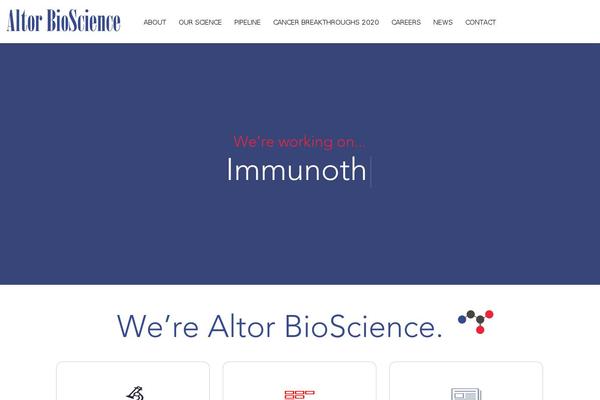 altorbioscience.com site used Altorbioscience