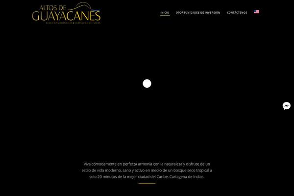 Ambient theme site design template sample