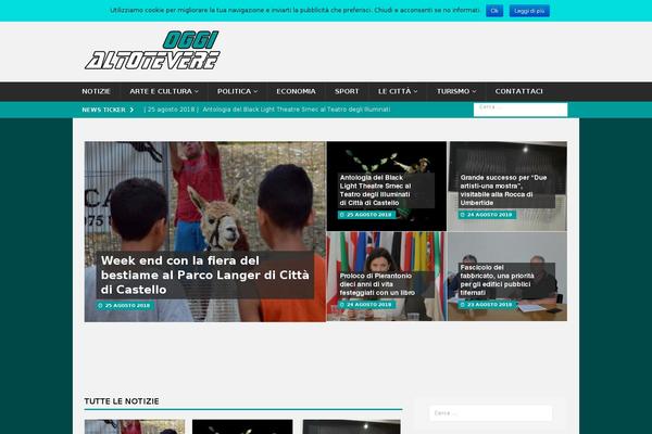 MH Magazine theme site design template sample