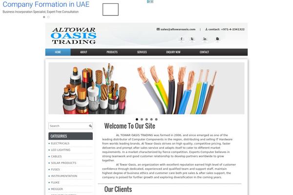 Indicate theme site design template sample