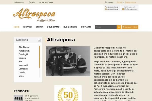 Venedor theme site design template sample