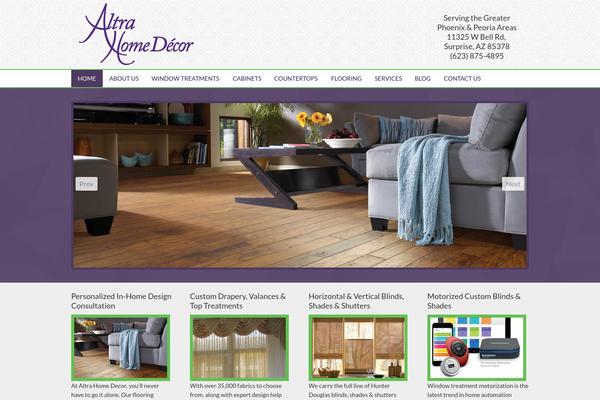 altrahomedecor.com site used Outreach