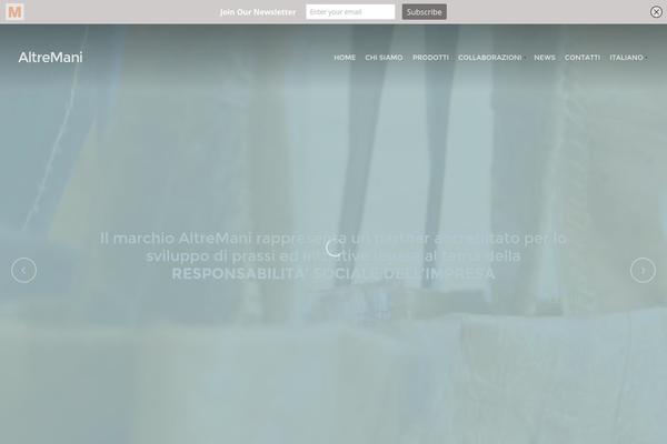 Purpose theme site design template sample