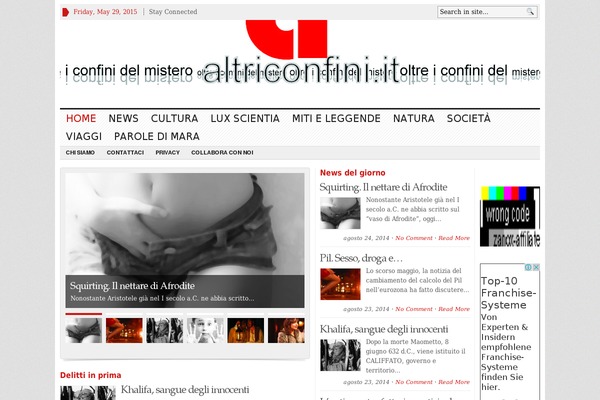 Site using Gabfire Widget Pack plugin