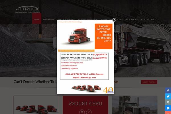 Automotive Child theme site design template sample