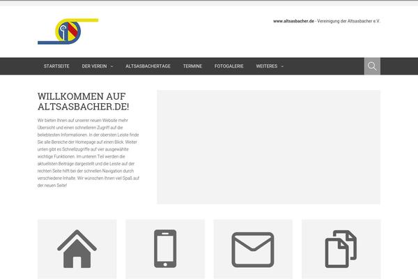Planer theme site design template sample