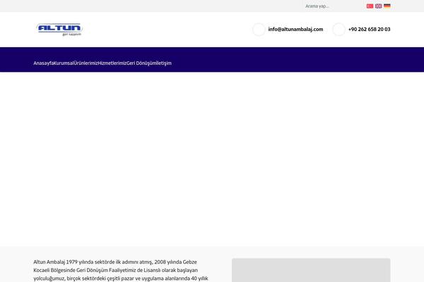 Koza theme site design template sample