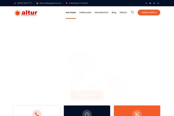 Bauer theme site design template sample