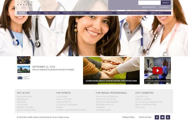 altushms.com site used Versacreative
