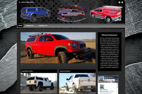 Beacon theme site design template sample