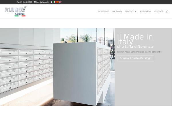 Divi theme site design template sample