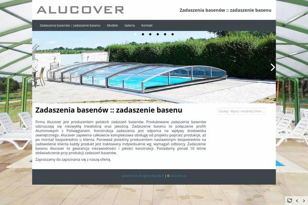 Almasi theme site design template sample