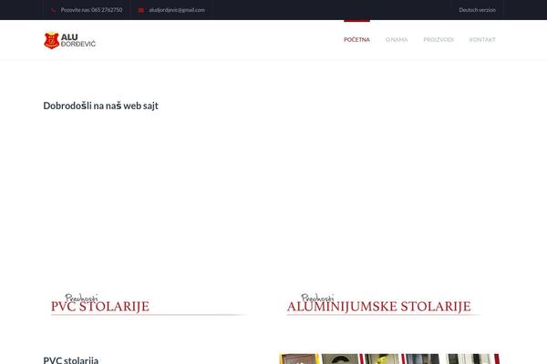 TheFox theme site design template sample