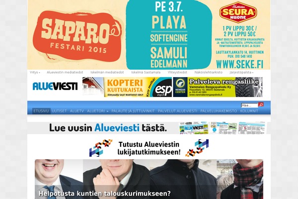 alueviesti.fi site used Lehti2019