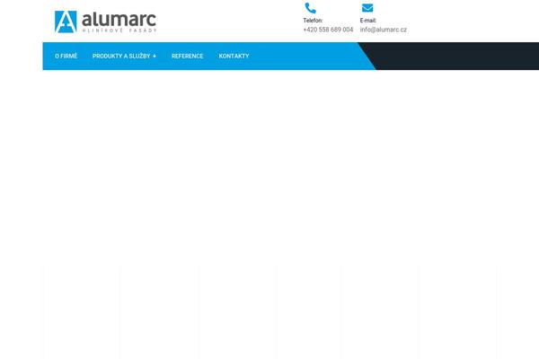 alumarc.cz site used Industo
