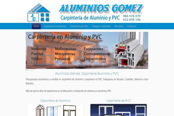 aluminiosgomez.es site used Phototouch