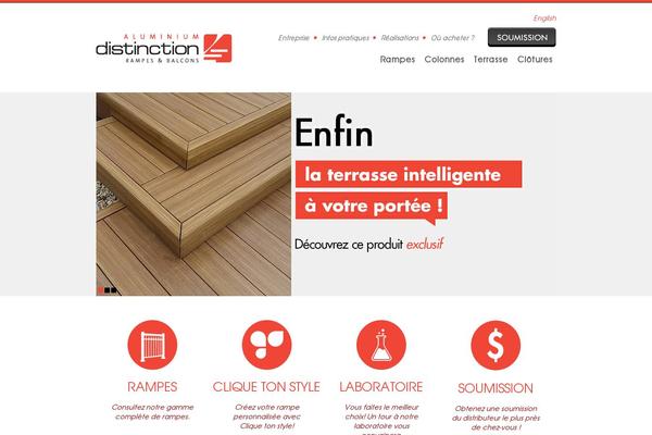 aluminiumdistinction.com site used Ad