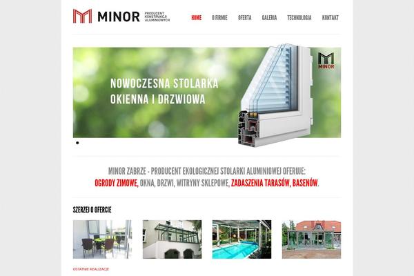 Purity theme site design template sample